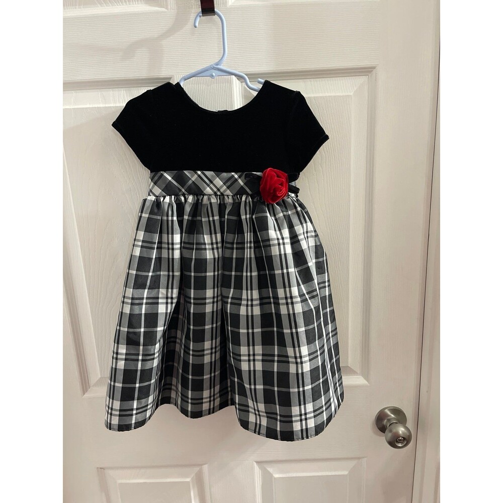 Good Lad Dress Size 3T Black/White